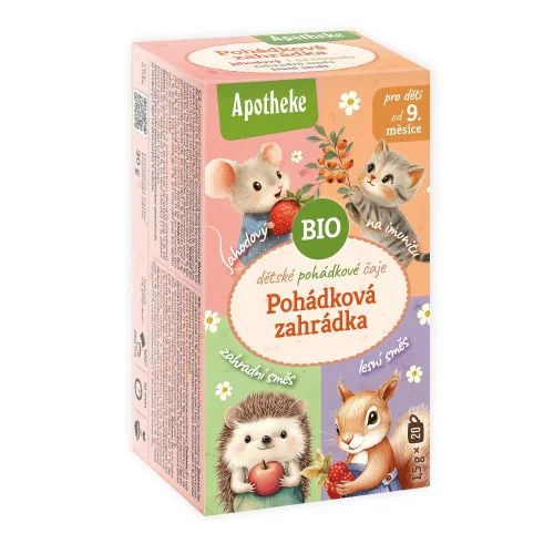 APOTHEKE ROZPRÁVKA ČAJ Rozprávková záhradka Bio 4v1 20/1,5g 20 ks