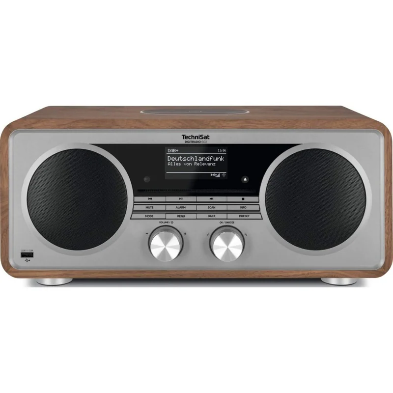 Technisat DigitRadio 602, walnut/silver