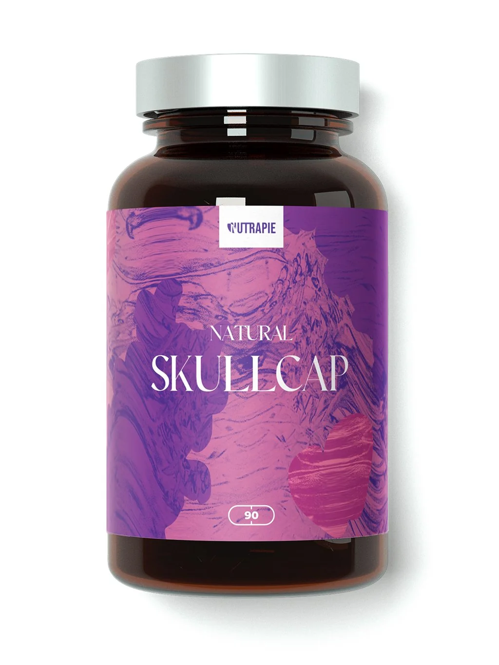 Nutrapie Natural Skullcap 1×90 kapsúl, výživový doplnok na relaxáciu