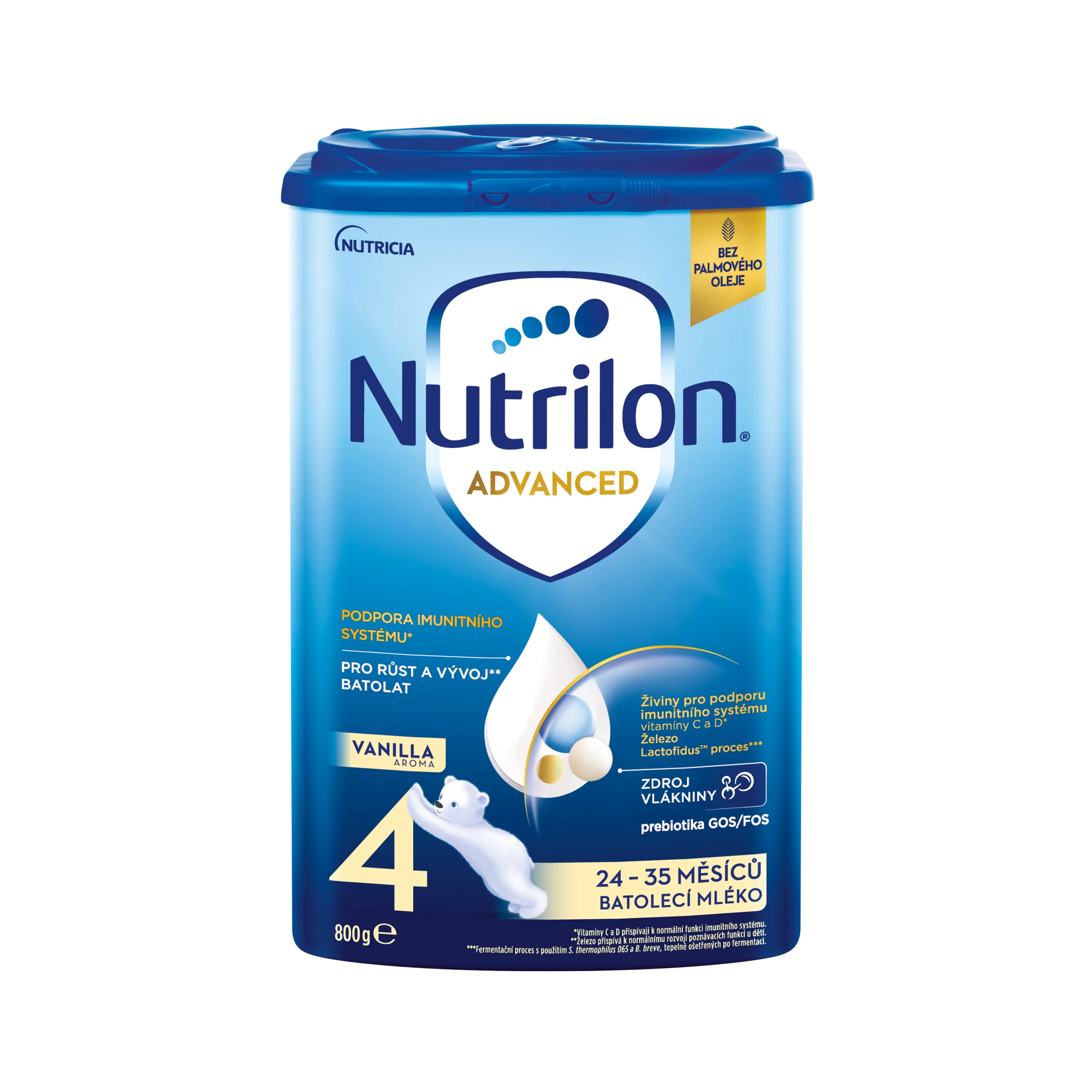 Nutrilon Advanced 4+ Vanilka 1×800 g, dojčenská mliečna výživa