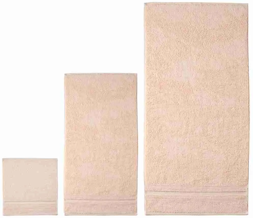 EMI Sada 3 kusov bavlnenej osušky a uterákov San Diago béžová 1×3 ks, bavlnené osušky