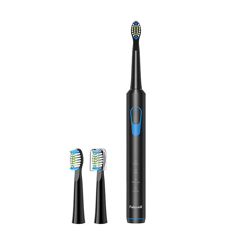 FairyWill FW-E6 sonická zubná kefka, čierna