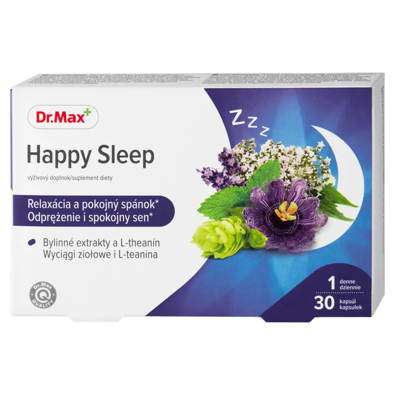 Dr.Max Happy Sleep 1×30 cps, lepší spánok