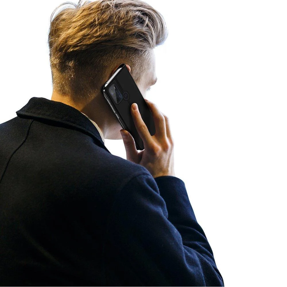 Knižkové puzdro Skin Pro pre Motorola Moto G50 - Čierna Elegantná ochrana s fun