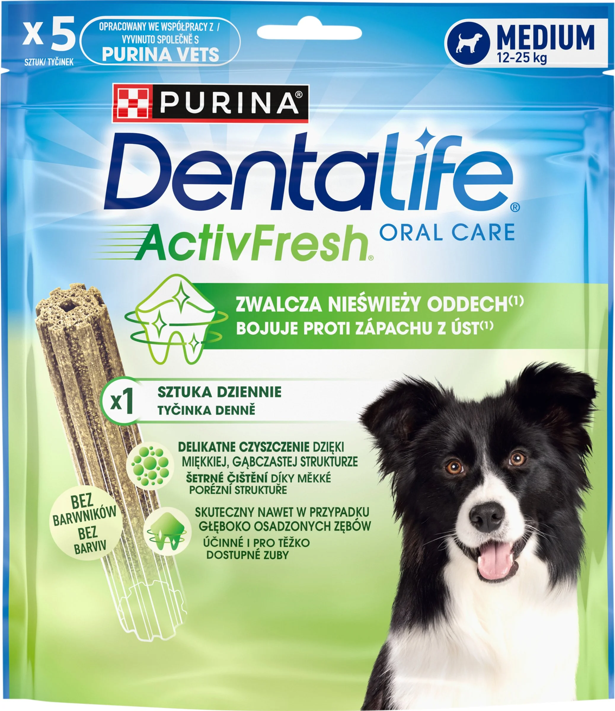 DENTALIFE ACTIVFRESH Medium 115g 1×115 g, maškrty pre psy