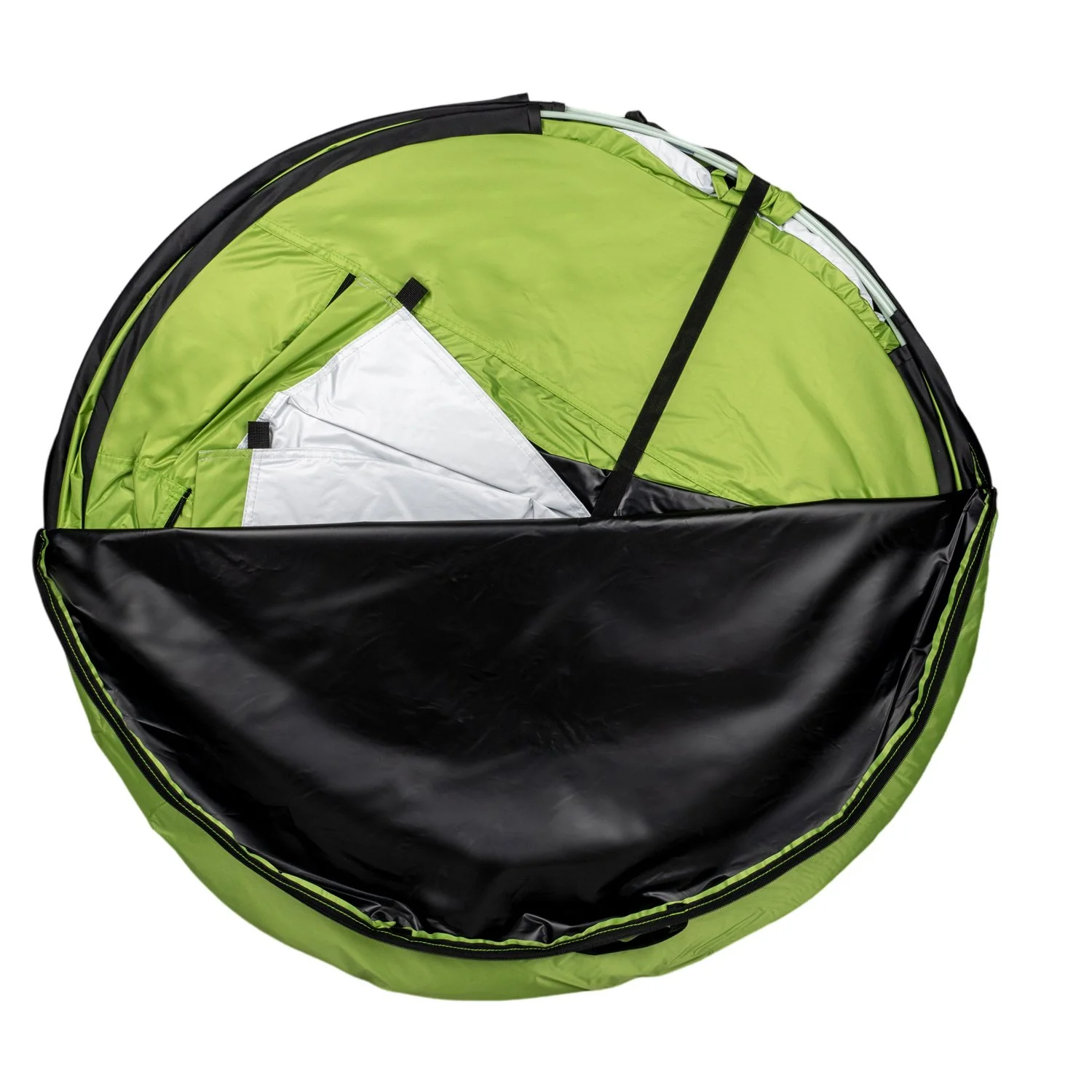 Stan Acra Outdoor ST30 samorozkladacia pre 2-3 osoby - zelený so zatmavením 05-ST30