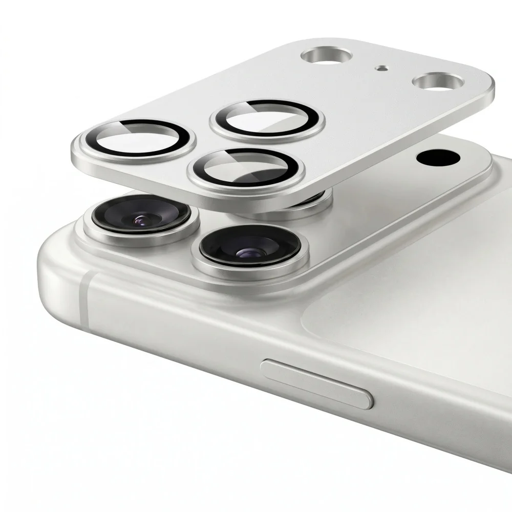 Tech-Protect CamFull Fit ochranné sklo na kameru na iPhone 18 Pro, strieborné