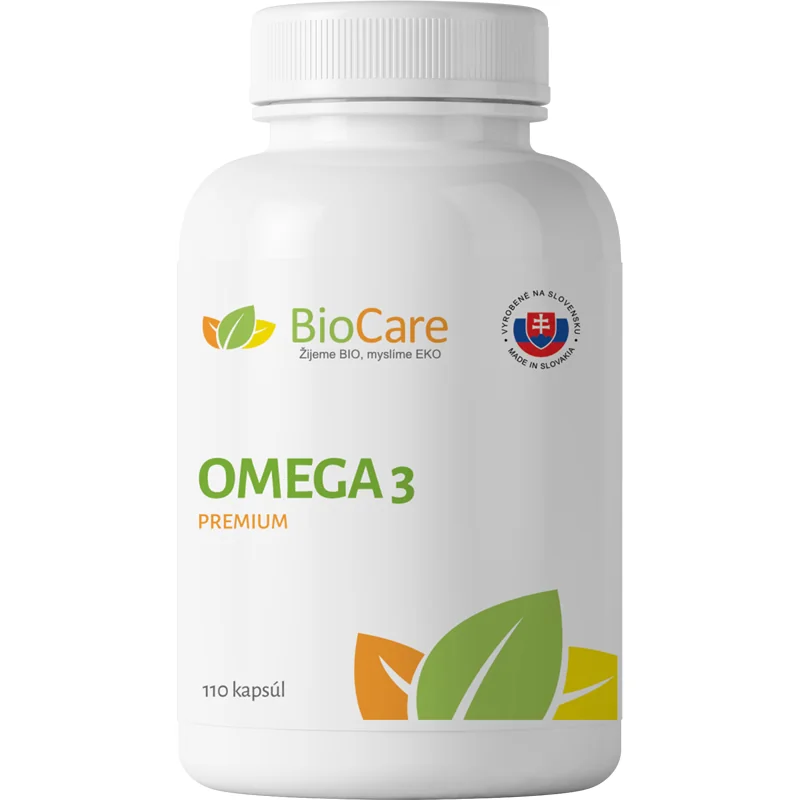 Omega - 3 PREMIUM 1000mg (460mg EPA/DHA) 110 gel. kapsúl