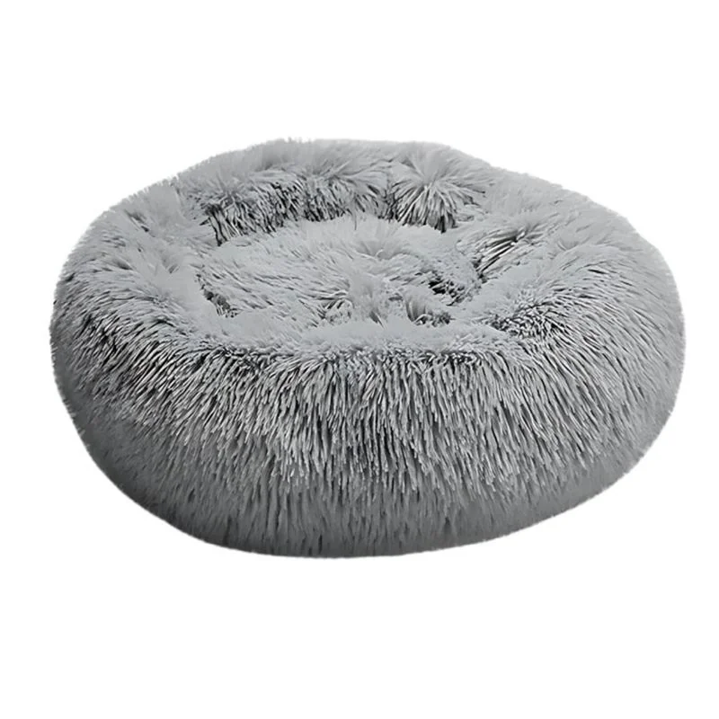 Livefy Dog Bed pelech pre mačky a psy 60 cm, šedý