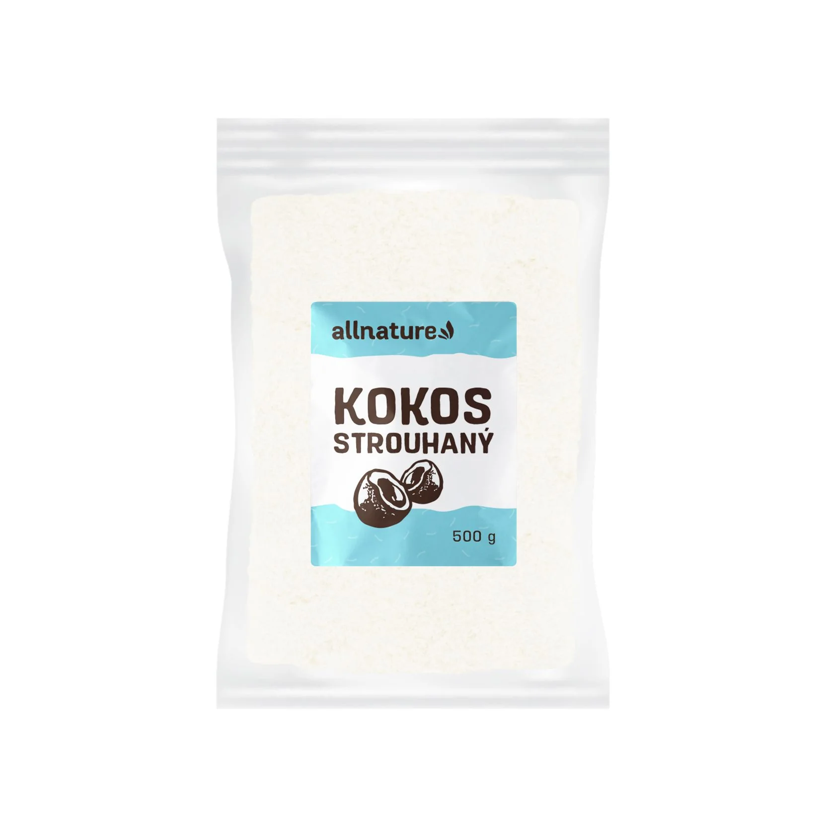 Allnature Kokos Strúhany 500g 1×500 g, strúhaný kokos