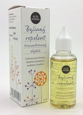 ALTA HERBA Bylinný repelent - olejček 1×50 ml, bylinný repelent