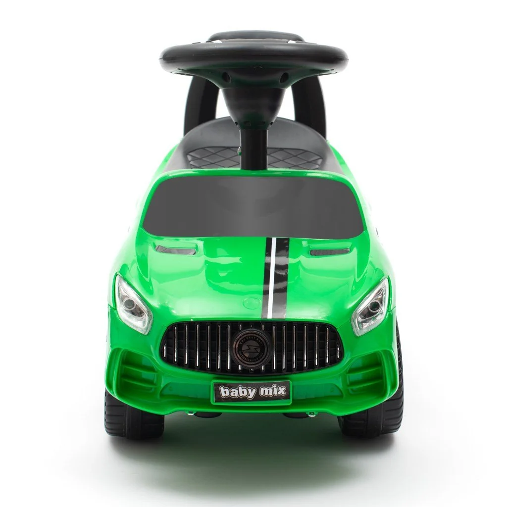 Detské odrážadlo so zvukom Baby Mix RACER zelené