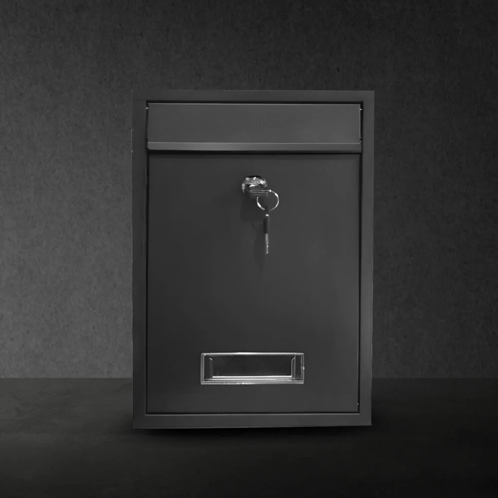 MG Mailbox V1 poštová schránka, čierna 