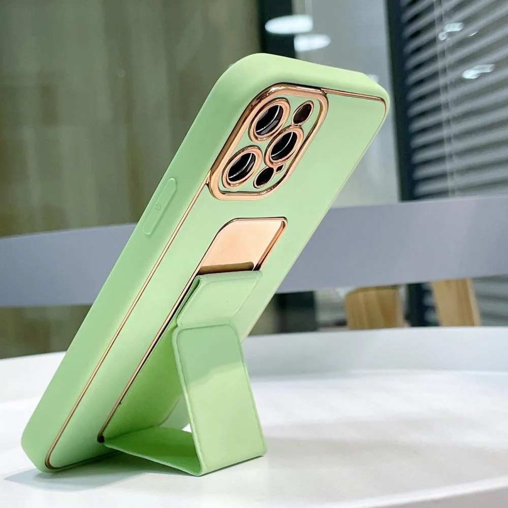 Silikónové puzdro s stojanom pre iPhone 12 Pro