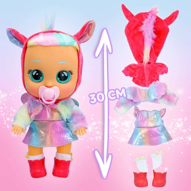 IMC Toys Cry Babies Dressy Fantasy bábika Hannah IMC088436