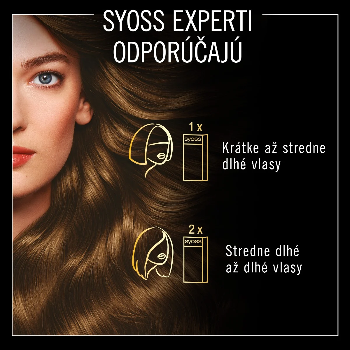 Syoss Oleo Intense farba na vlasy Pôvabne hnedý 5-86 1×1 ks, farba na vlasy