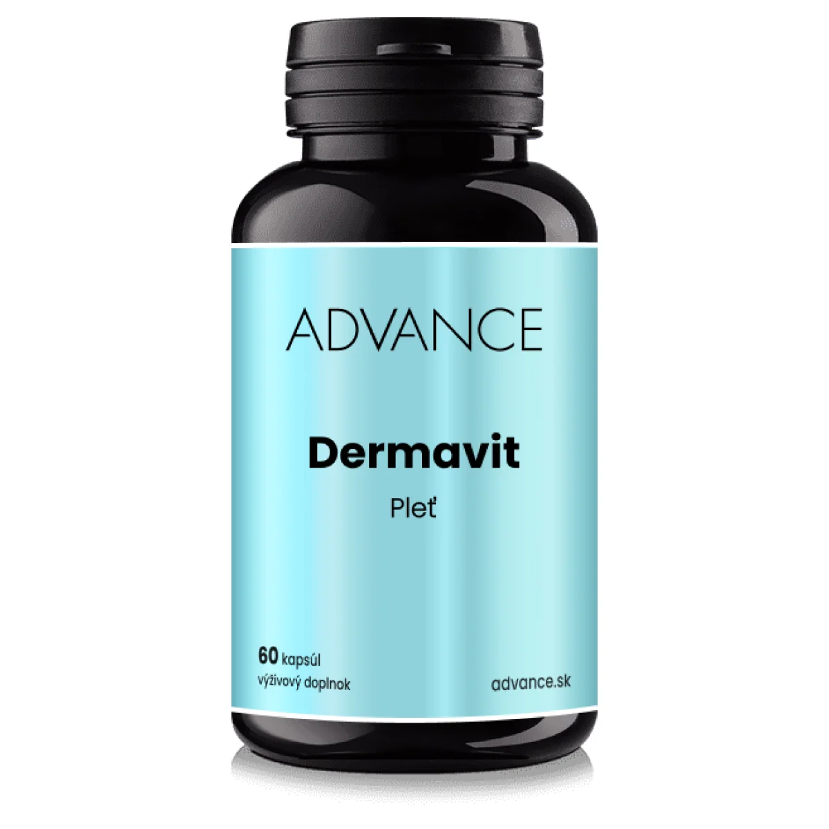 ADVANCE Dermavit 60 kapsúl - pleť 1×60 cps, výživový doplnok