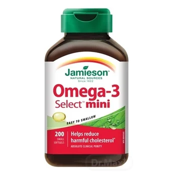 JAMIESON OMEGA-3 SELECT MINI 1×200 cps, doplnok výživy