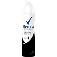 Rexona deodorant  Invisible Black & White