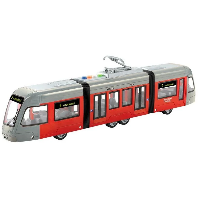 MADE - Električka na zotrvačník svieti a hovorí česky