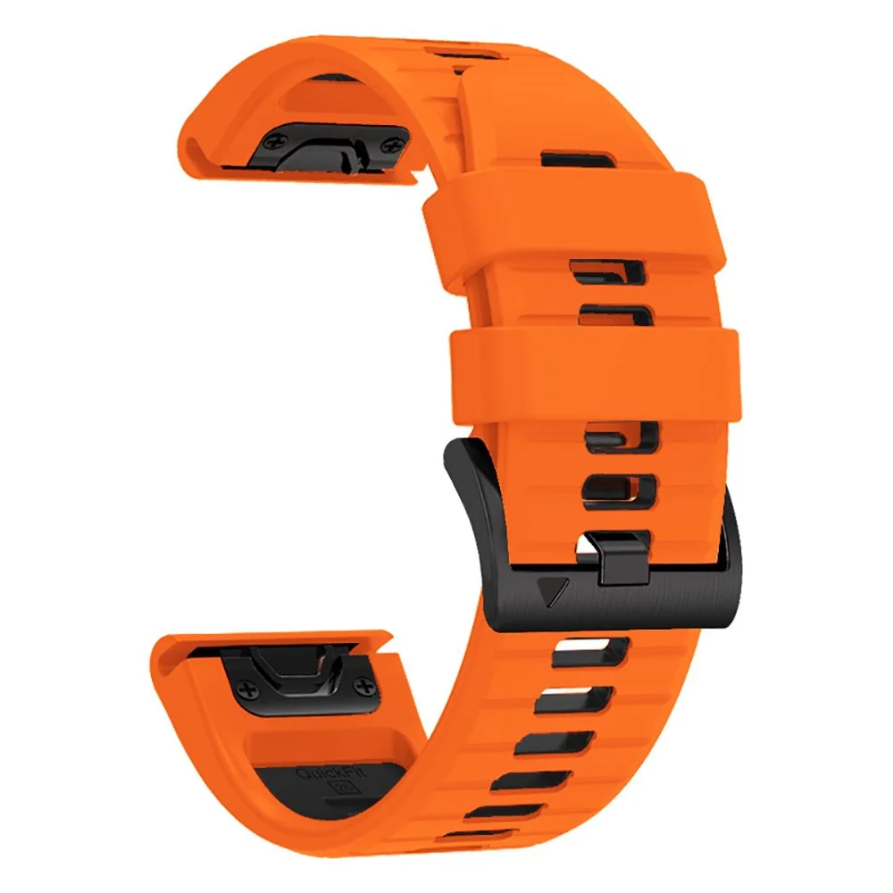 Tech-Protect Iconband remienok na Garmin Fenix 5x / 5x Plus / 6x / 6x Pro / 7x / 8 51mm, orange/black Pro / 7x / 8 51mm, orange/black