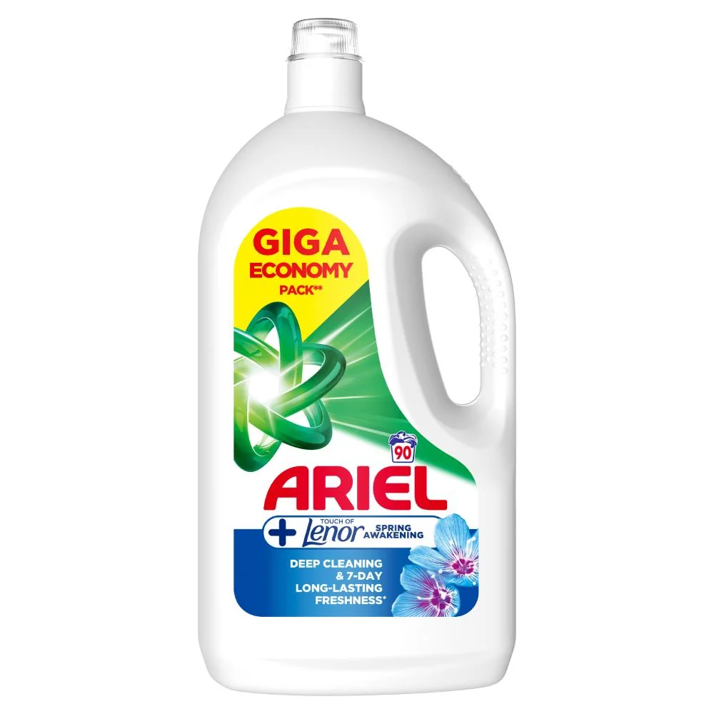 Ariel +Touch Of Lenor Spring Awakening gél na pranie, 90 praní 4050 ml