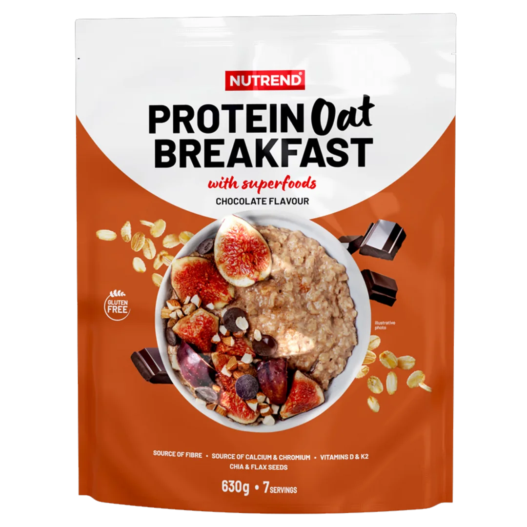 Nutrend PROTEIN OAT BREAKFAST, 630 g, čokoláda