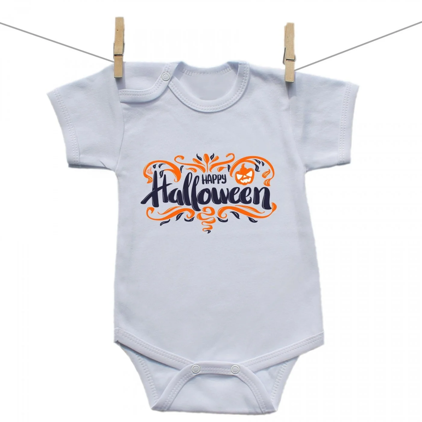 Boodyy Body s krátkym rukávom Happy Halloween Veľkosť: 68