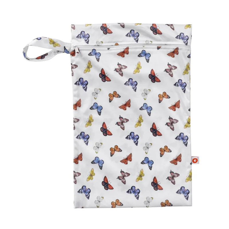 XKKO nepremokavé vrecko na plienky M Butterflies 30×45 cm