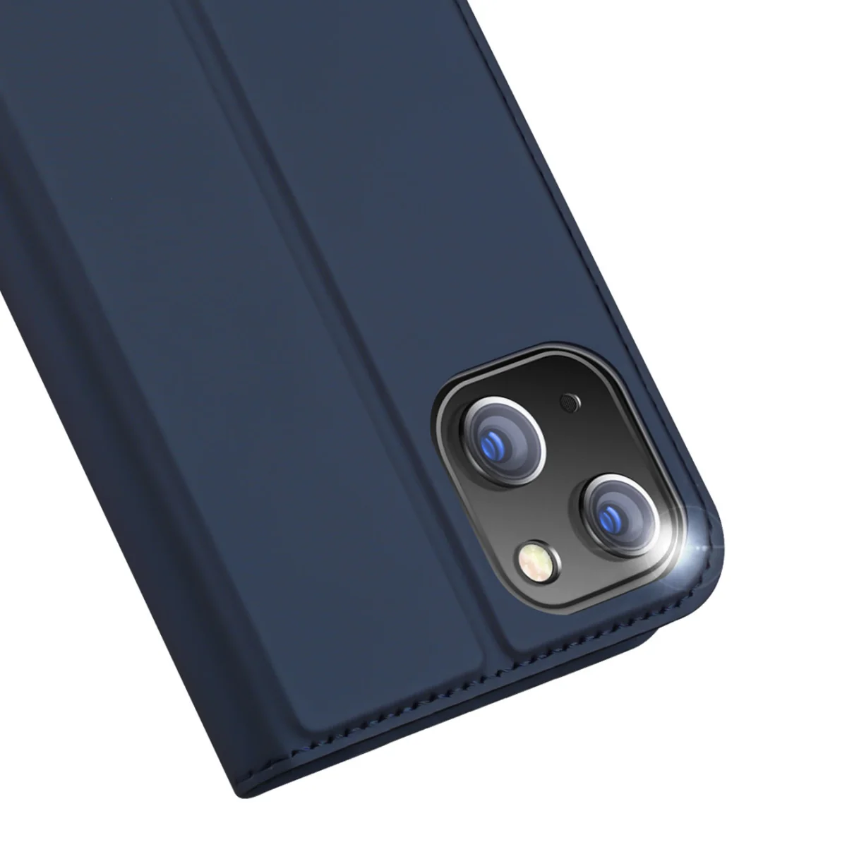 Dux Ducis Skin Pro knižkové puzdro na iPhone 15 Plus, modré