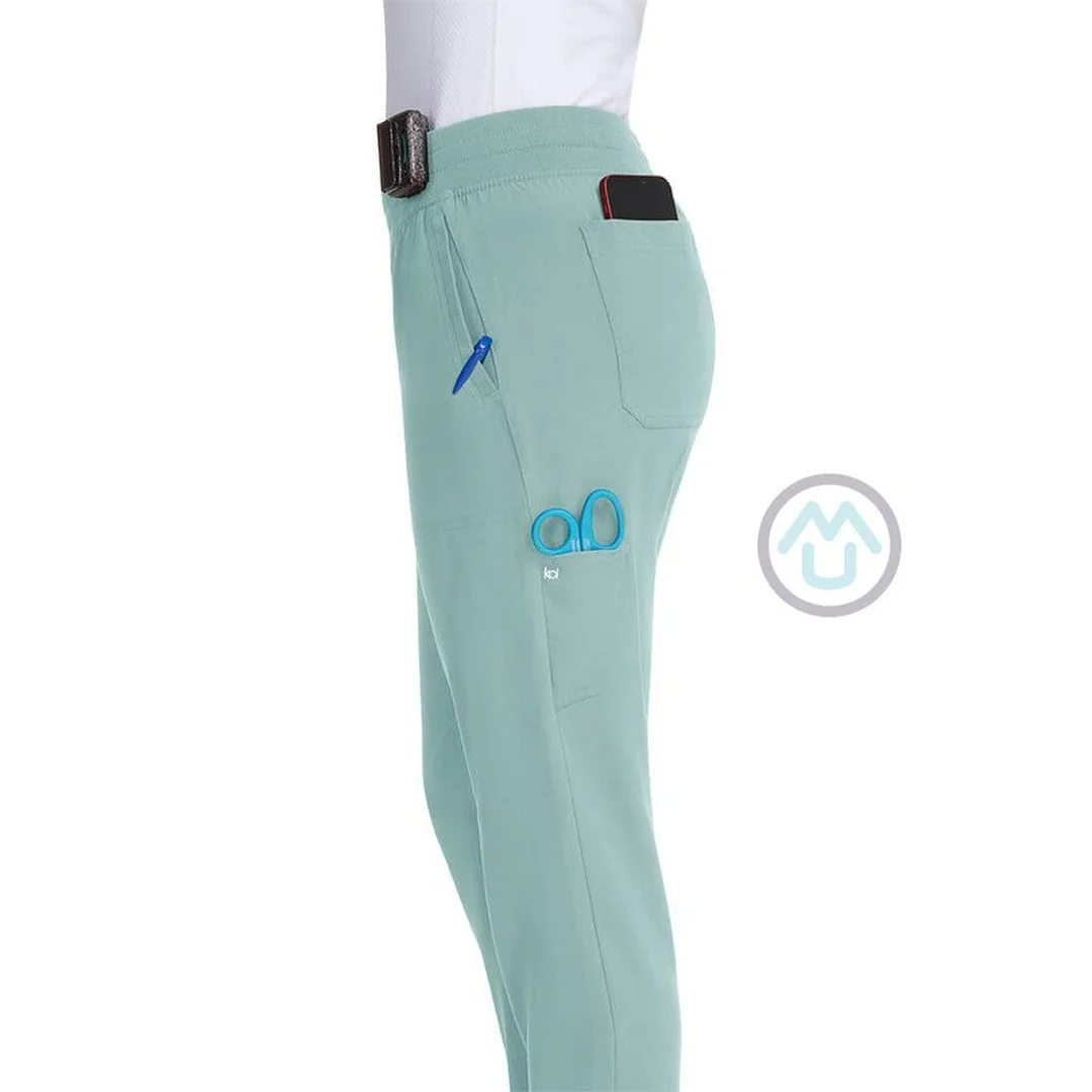 Zdravotnícke nohavice SMART JOGGER - zelenošedé XL
