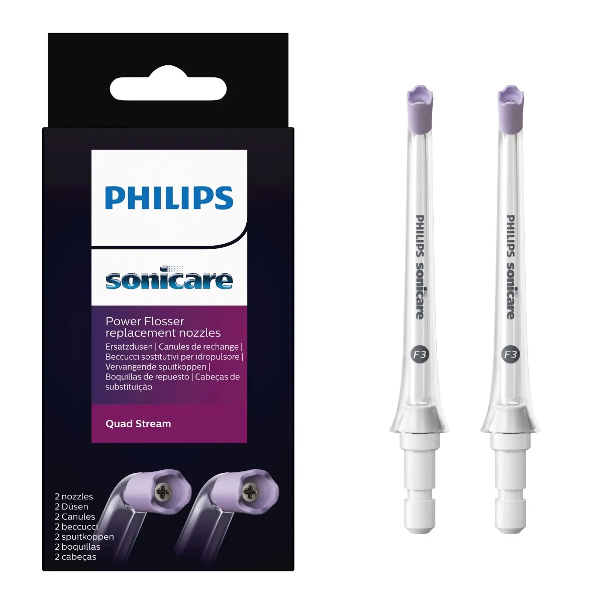 Philips Sonicare náhradné trysky HX3062/00 1×2 ks, náhradné trysky