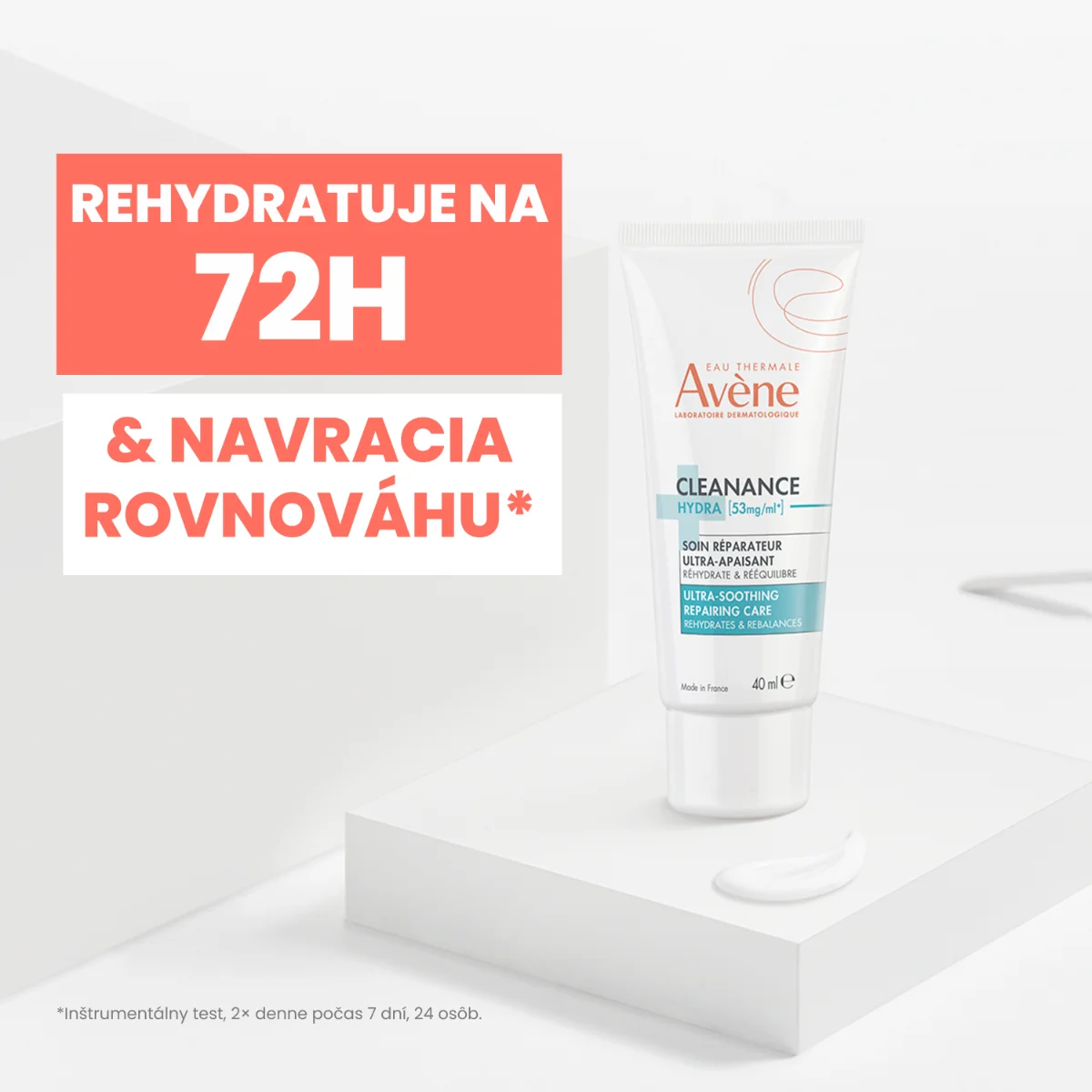 Avène Cleanance Hydra Upokojujúci krém 40 ml