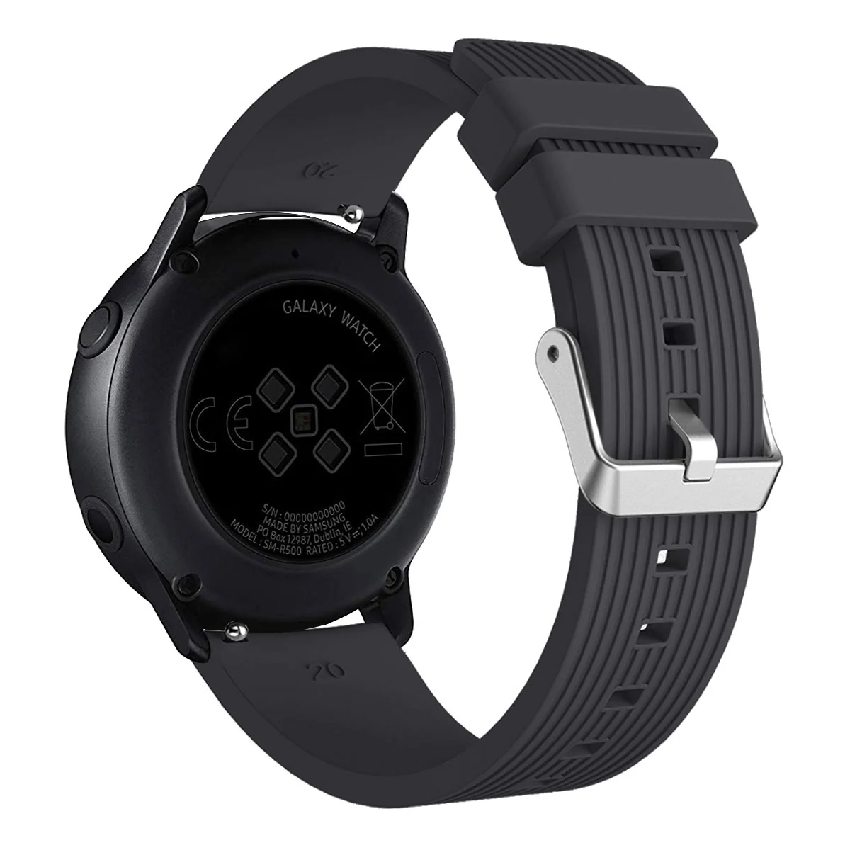 BStrap Silicone Line (Large) remienok na Xiaomi Amazfit GTS black