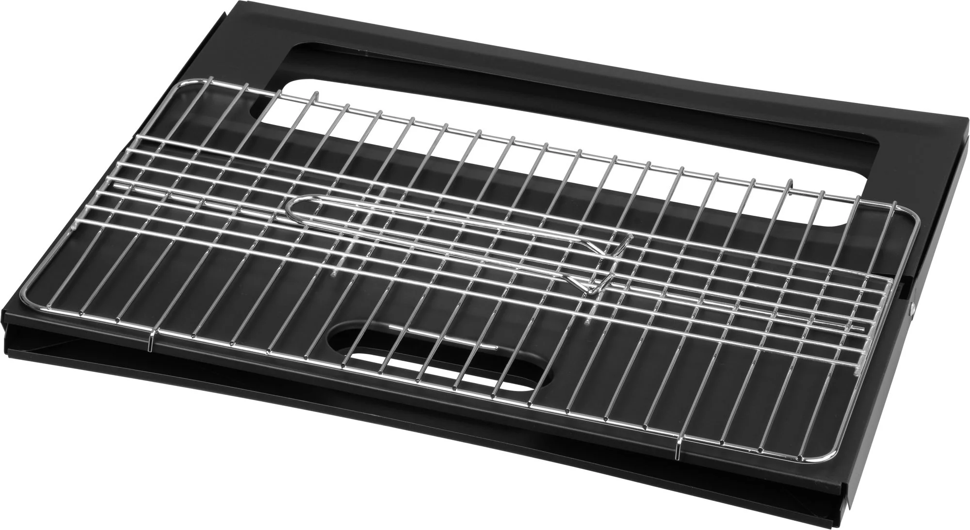 Strend Pro gril Practic, 1 ks BBQ, na drevené uhlie, sklápací, 450x330x350 mm