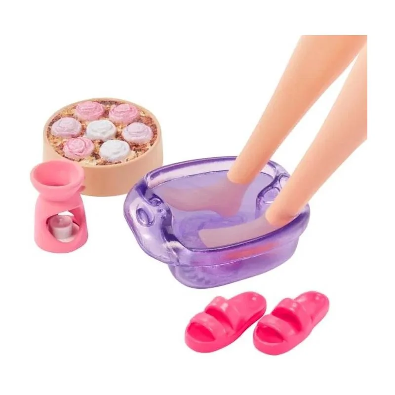Mattel Barbie Wellnes bábika v kúpeľoch
