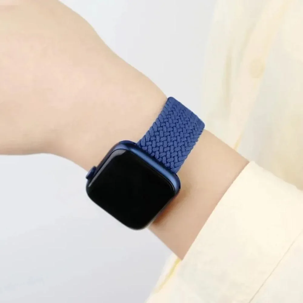 Kvalitný elastický remienok pre Apple Watch (38/40/41mm) - Multifarebná 2
