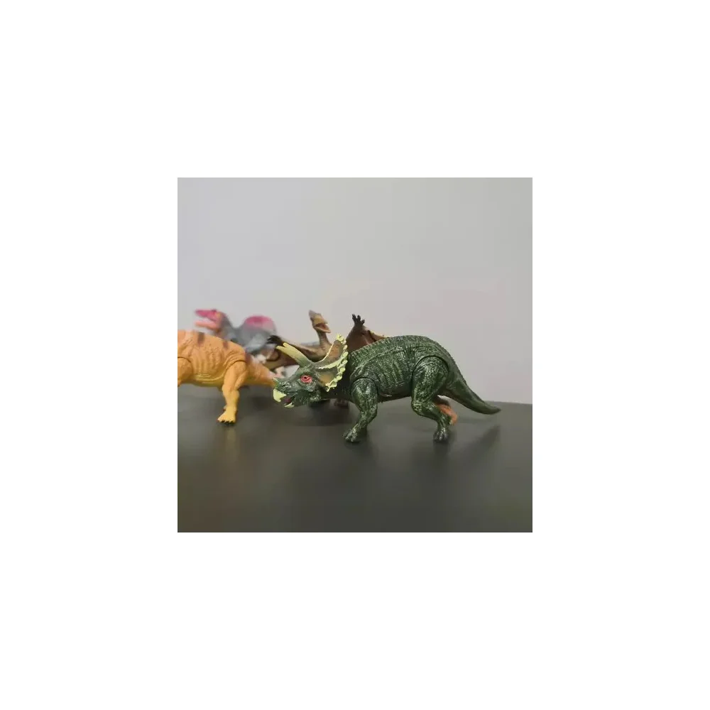 Sada dinosaurov 6ks 7x13cm CRETACEOUS pohyblivé figúrky
