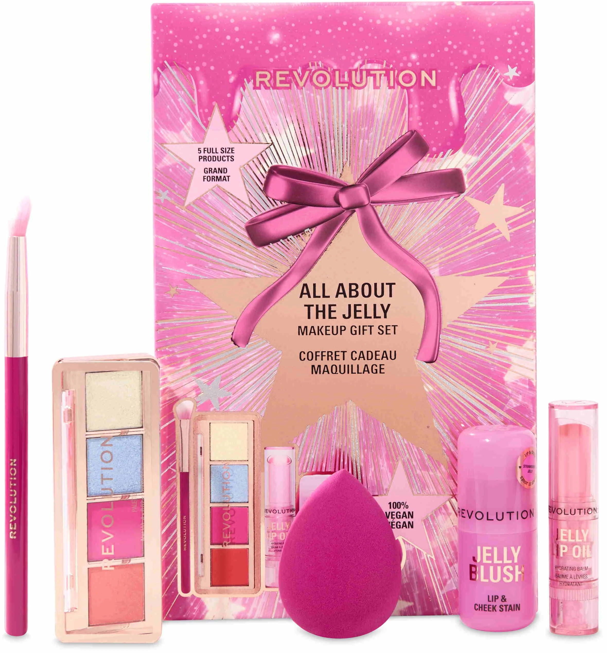Revolution Beauty All About The Jelly Makeup Set 1 set
