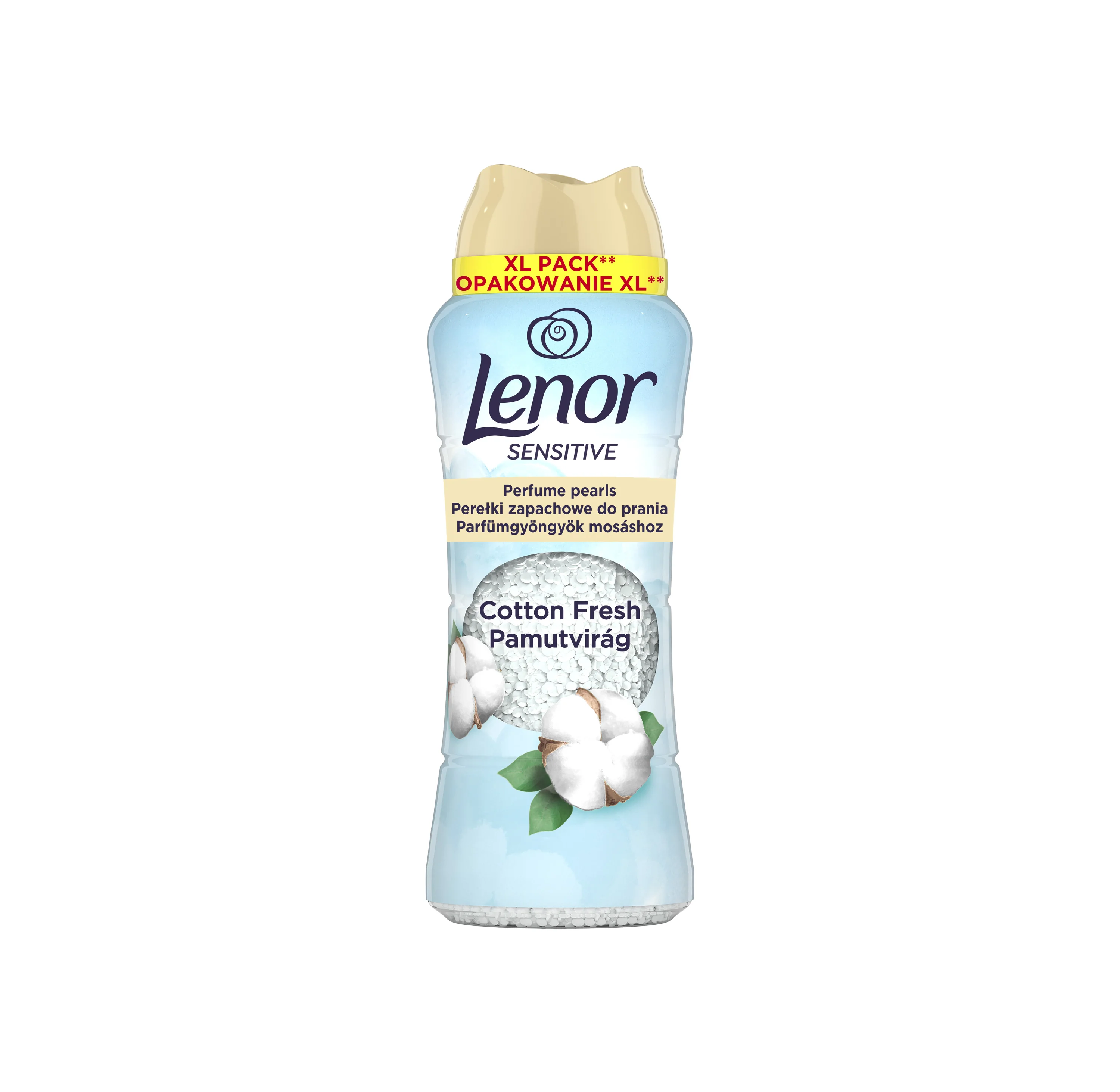 Lenor Sensitive vonné perličky do prania, 41 praní 495 g