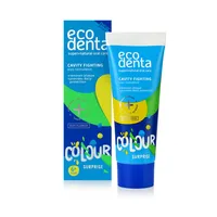 Ecodenta Detská zubná pasta proti zubnému kazu Color Surprise 6+
