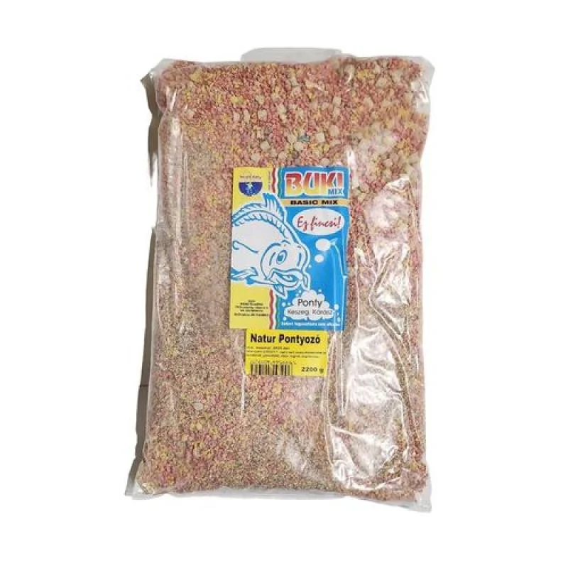 BUKI MIX Basic Mix návnada 2200g pre kaprovité ryby