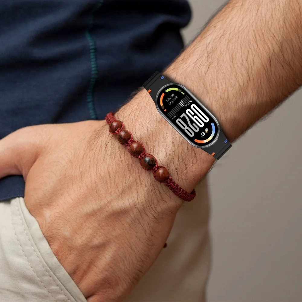 Tech-Protect Silicone Sport remienok na Xiaomi Smart Band 8 / 9 / 10, black