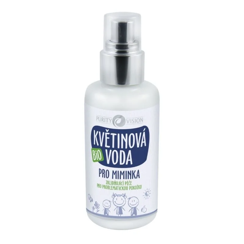 Purity Vision Kvetinová Voda Pre Bábätká 100ml 1×100 ml, kvetinová voda