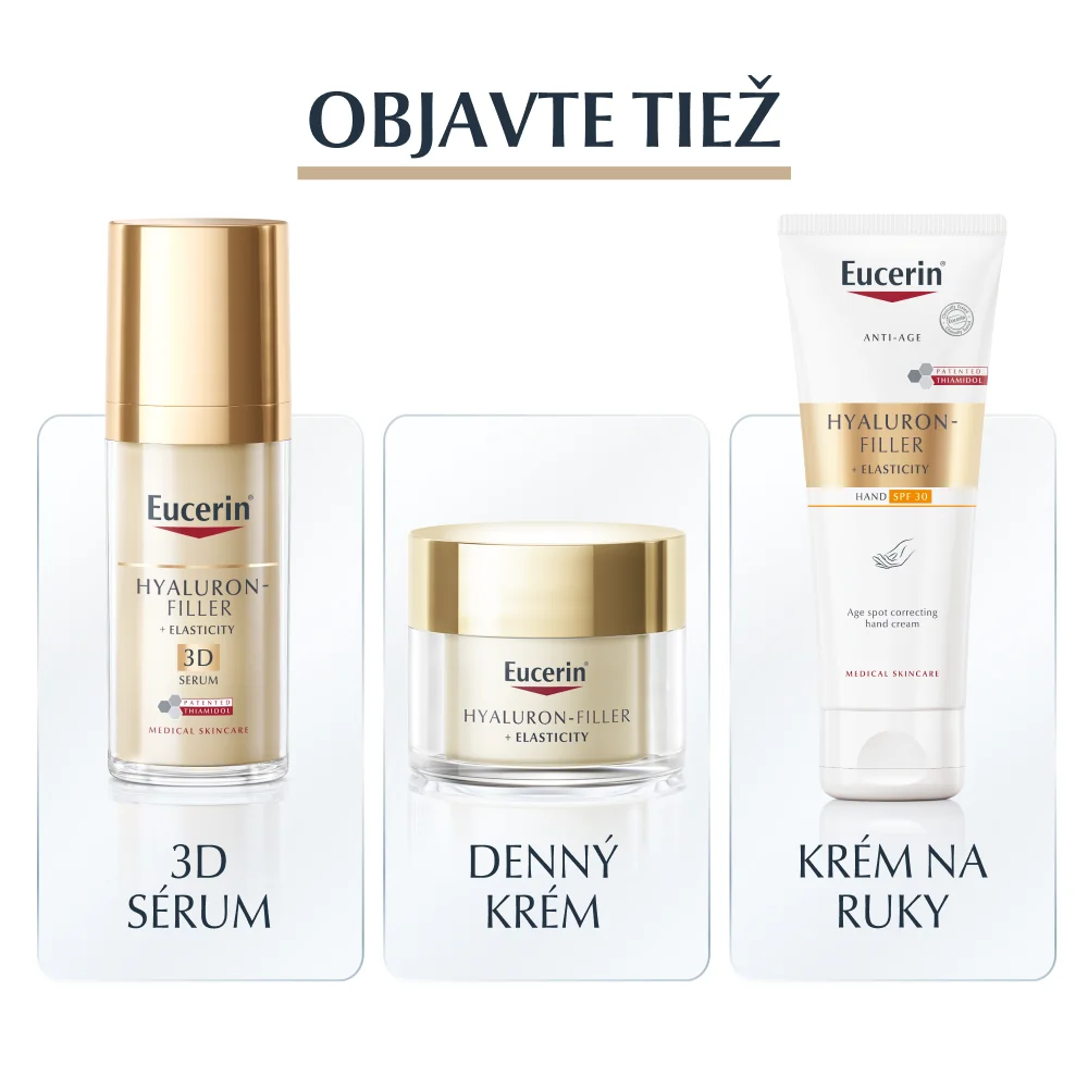Eucerin HYALURON-FILLER + ELASTICITY Telový krém s omladzujúcim účinkom 1×200ml, telový krém