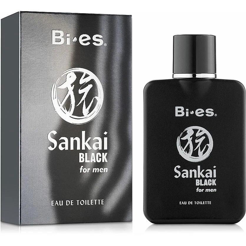 BI-ES Sankai Black toaletná voda pre mužov 100 ml