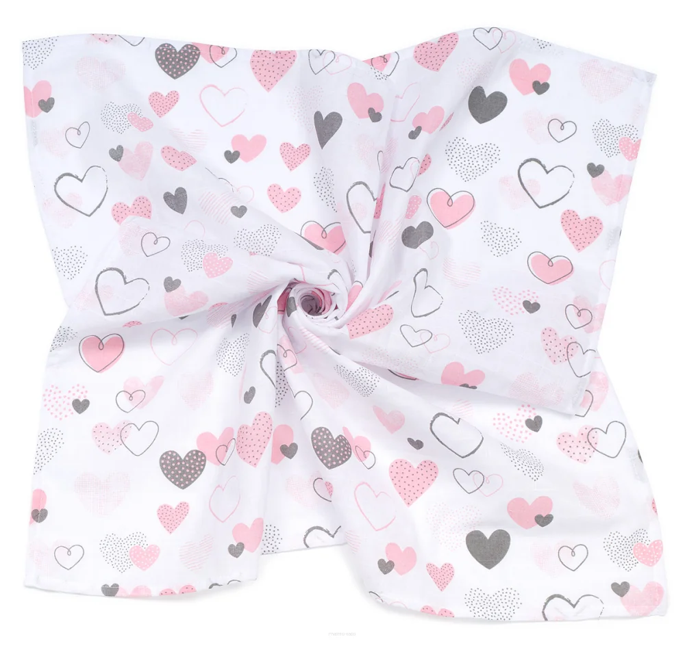 Mušelínová zavinovacia deka/plienka + mini plienka 