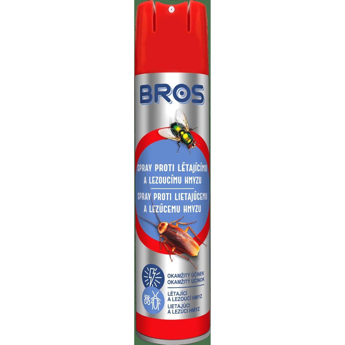 04594 Bros Sprej proti lietajúcemu a lezúcemu hmyzu 400 ml