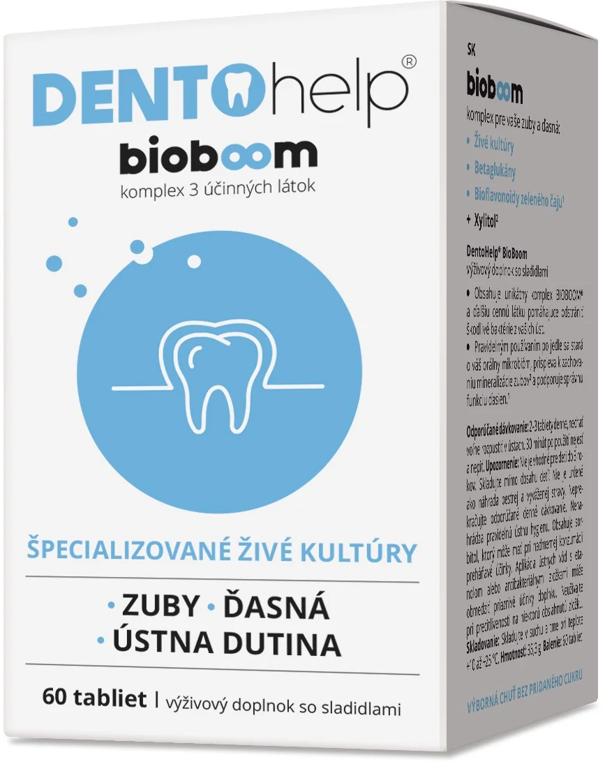 DentoHelp BioBoom 60 tbl. 1×60 tbl, výživový doplnok