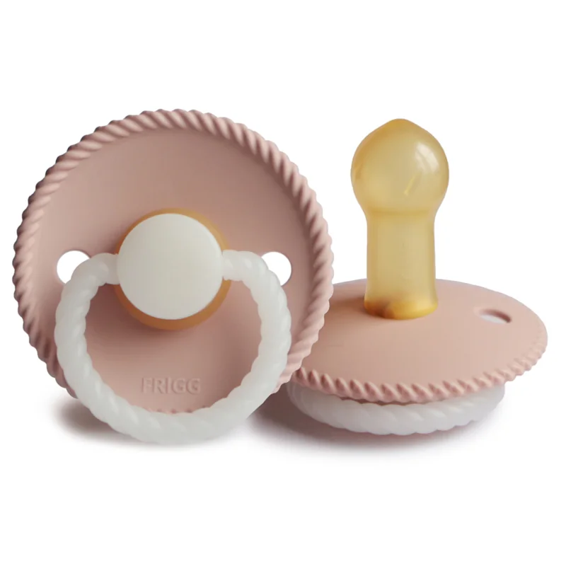 FRIGG Rope silikónový cumlík  Blush Night,, +6m, 1 ks 1×1 ks, silikónový cumlík